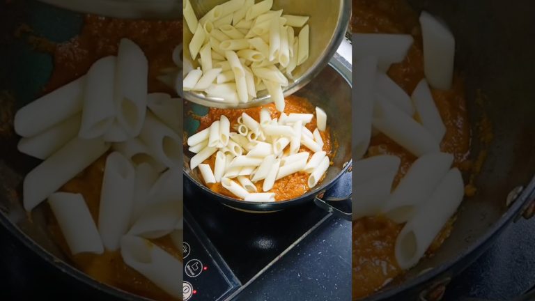 Creamy Pasta With Hidden Veggies #shorts #ytshorts #youtubeshorts #recipe #food