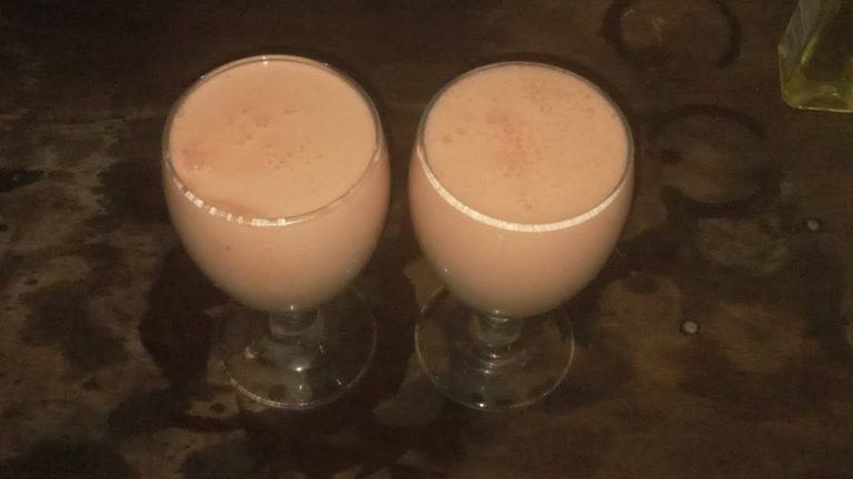 Watermelon Yogurt Smoothie / Watermelon Lassi/ Yogurt smoothie / Healthy Smoothies 2104