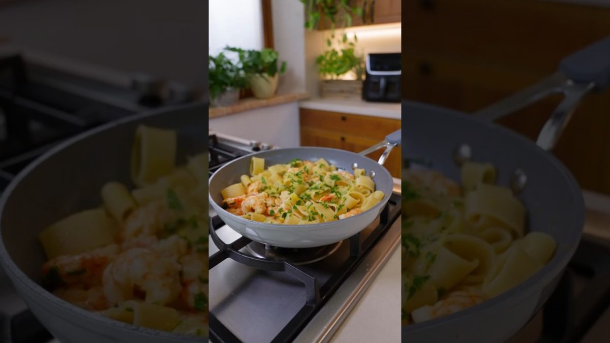 CALAMARATA GAMBERI E LIMONE Ricetta Facile – Fatto in Casa da Benedetta