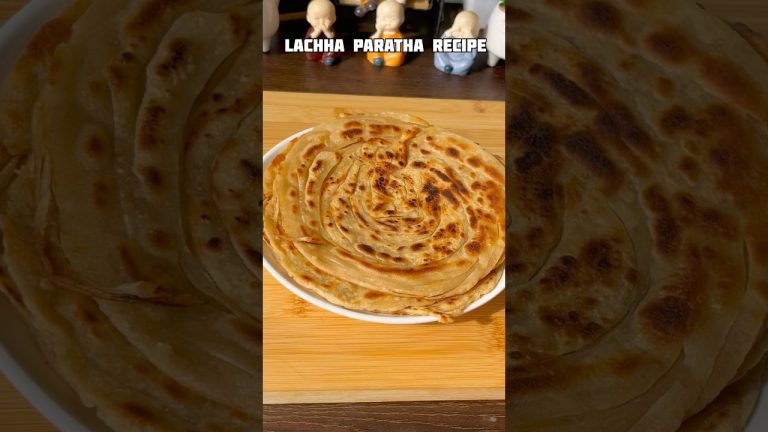Trending Lachha Paratha Recipe #shorts #lachhaparatha #recipe #paratha #trending #viral #shortsfeed