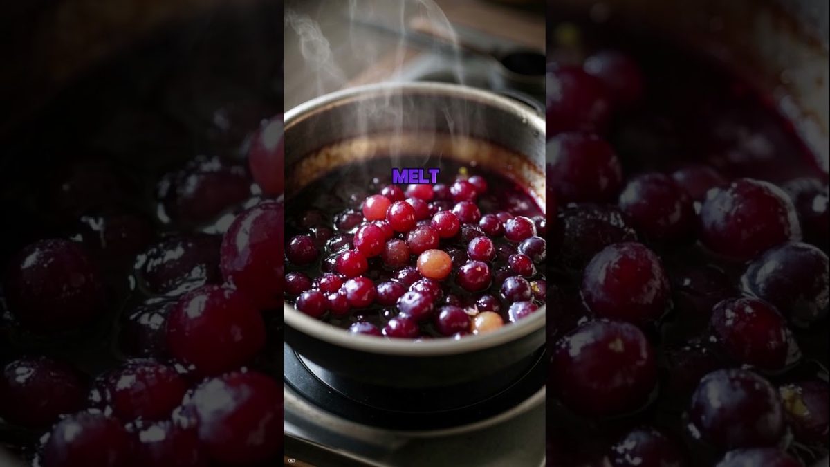 Black Grape Balsamic Gastrique – Bold Fruit Sauce Recipe