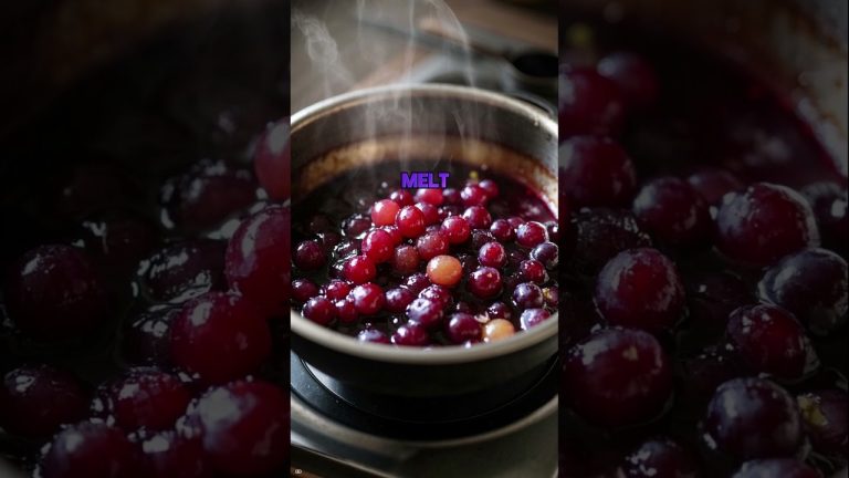 Black Grape Balsamic Gastrique – Bold Fruit Sauce Recipe