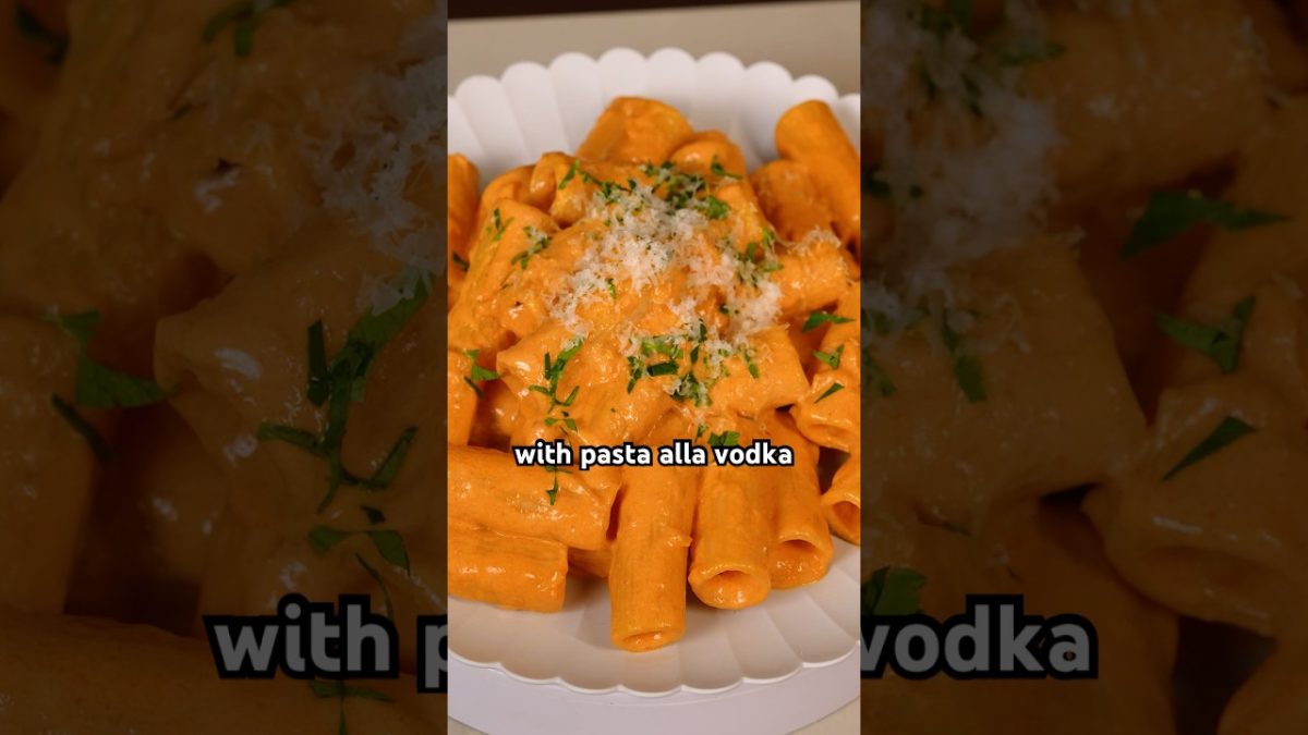 Pasta alla vodka #shorts