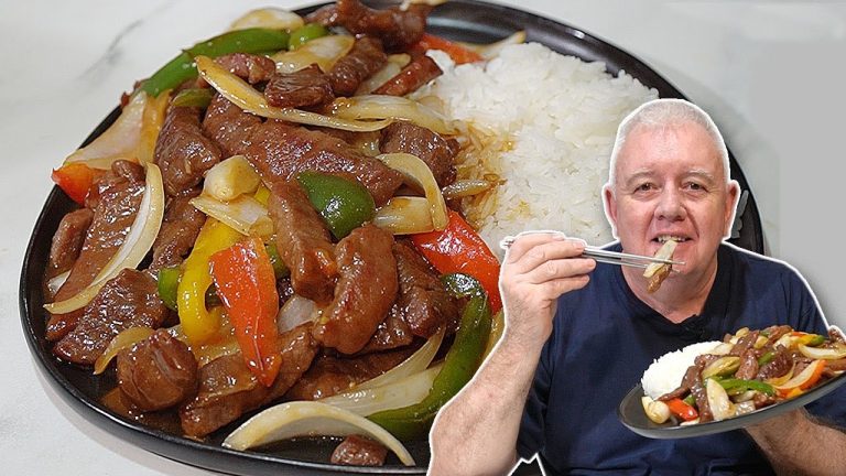 Chinese Pepper Steak with Onions