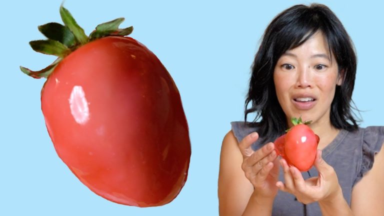 Viral Brazilian Edible Glass Strawberry | Morongo do Amor