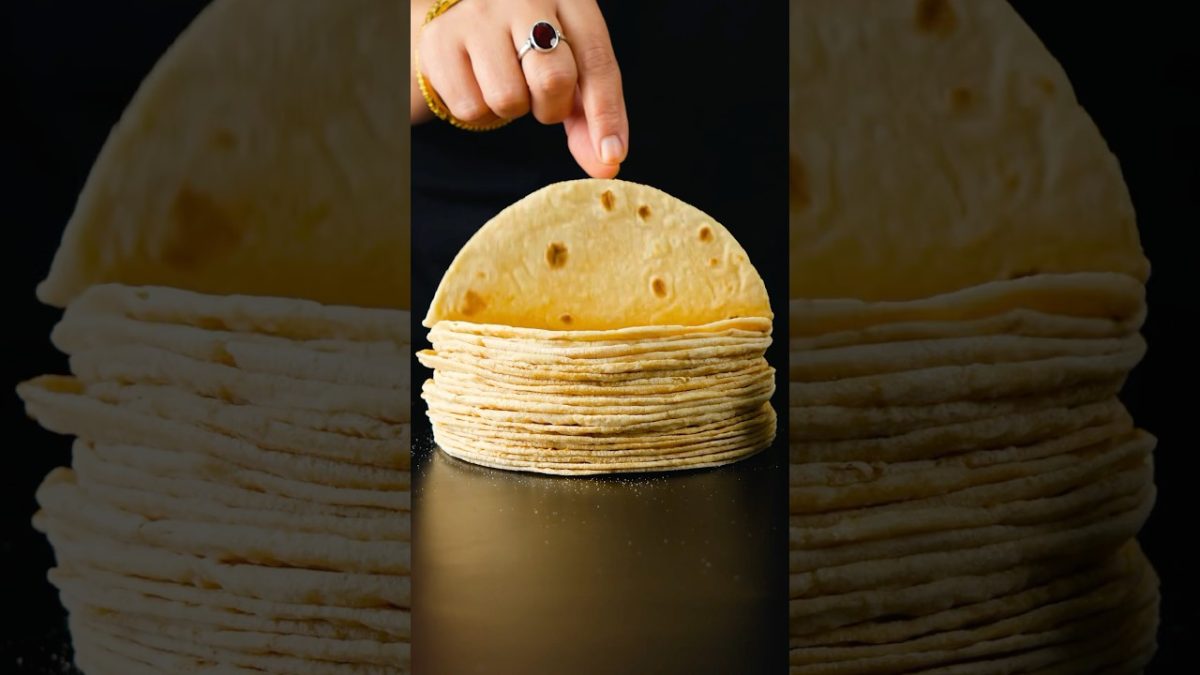 Leftover Roti Roll #shorts #asmr #roti #food