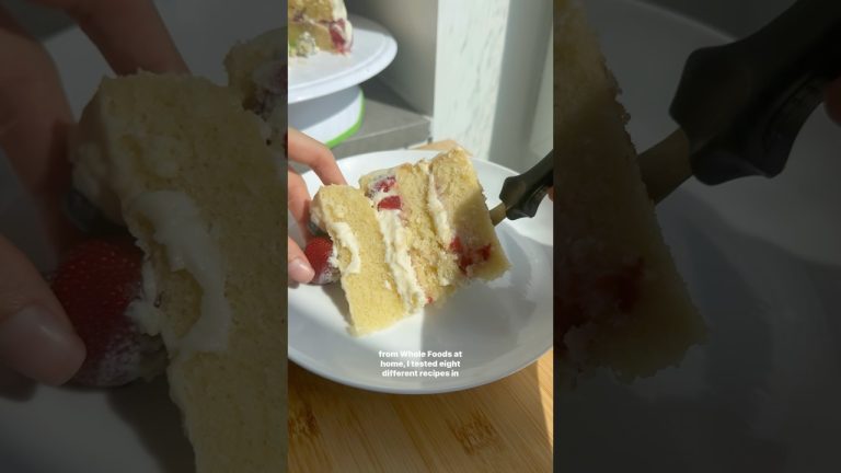 Finding the best Whole Foods Berry Chantilly cake copycat recipe!