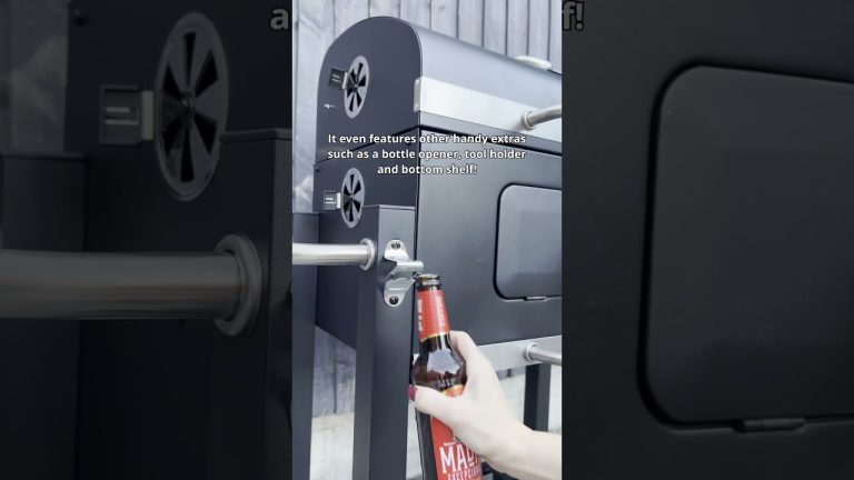 The stand-out features of the VonHaus Compact American BBQ with Smoker #bbq #bbqlovers #bbqgrill