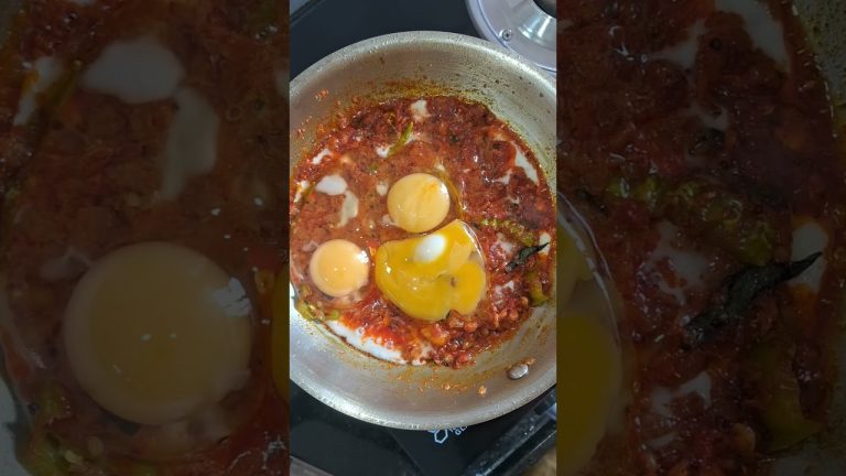 Simple egg recipe in 5 minutes😋 #shorts #youtubeshorts #recipe #food #telugushorts #foodshorts