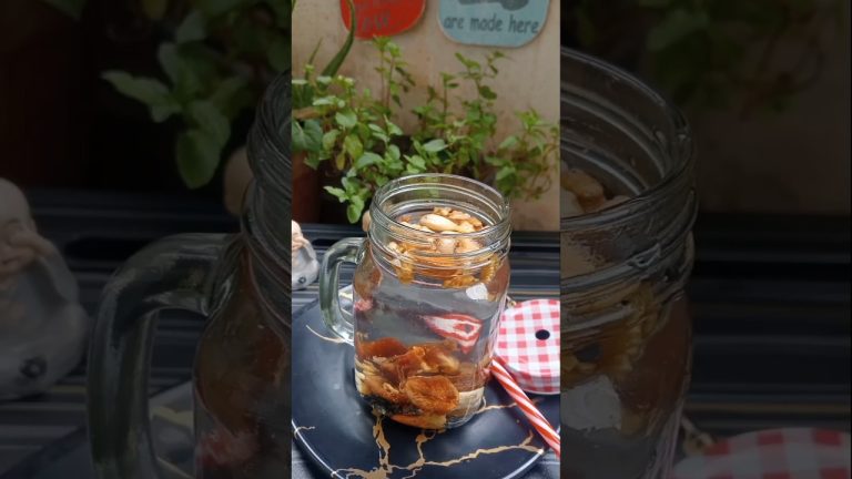Dry fruits Energy Drink Recipe | Full Day Energy Boost |#shorts #ytshorts #shortsfeed #food #recipe