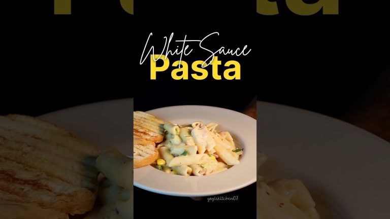 White Sauce Pasta🤌🏻🍝#recipe #shorts #ytshorts #pasta #italian #creamy #cheesymacaroni