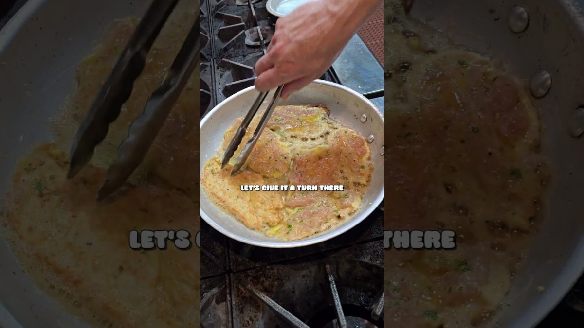 Chicken Francese Recipe 🐔 How's it look @foodboss_  ?