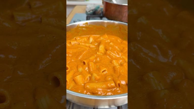 Creamy Vodka Pasta 🍝