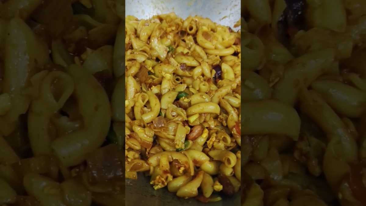 Easy macaroni pasta recipe/Quick dinner idea 🔥 #shorts #cooking #viral #pastarecipe