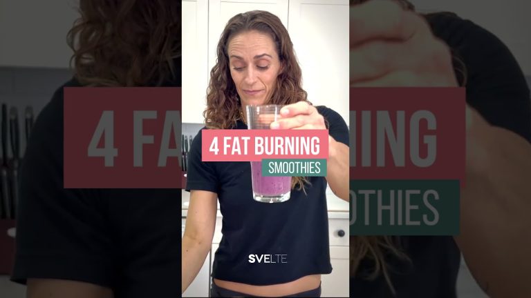 4 Fat Burning Smoothies | Quick & Easy Recipes | Superfoods & Weight Loss