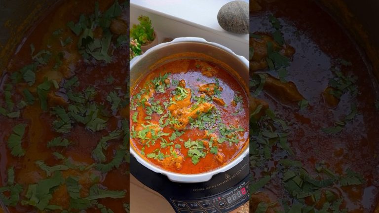 Chicken curry in 10 minutes 🤗 #recipes #chicken #chickenrecipe