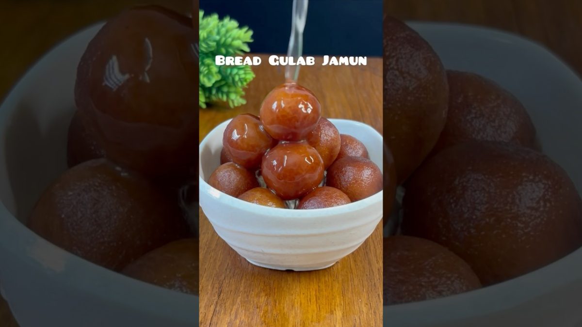 Bread Gulab Jamun #shorts #recipe