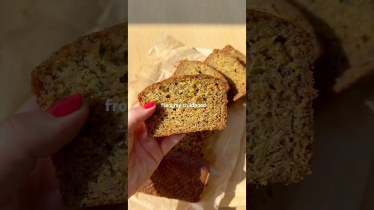 Zucchini bread 🤝 lemon poppyseed #recipe #zucchinibread #lemonpoppyseedbread #healthybaking