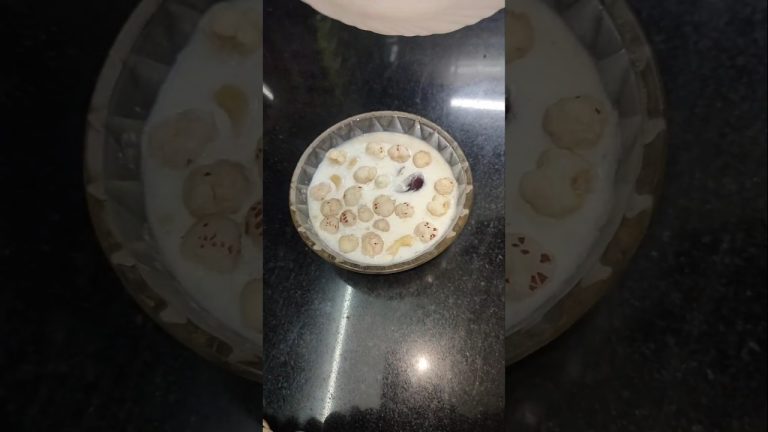 Makhana Smoothie Recipe|Healthy, Creamy & Packed with Protein#ytshorts #shortsviral #food #trending