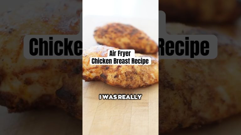 Easy Air Fryer Chicken Breast Recipe