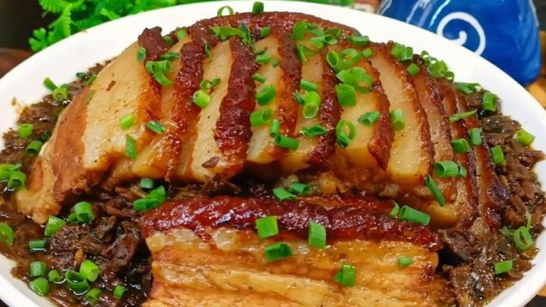 Secret Steamed Pork Belly Recipe That Made Him Rich!