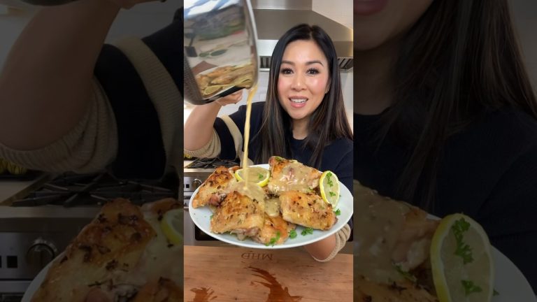 Creamy Lemon Herb Chicken | MyHealthyDish