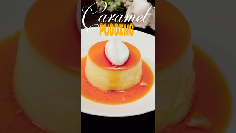 Melt-in-Your-Mouth Caramel Pudding Recipe | Easy & Irresistible Dessert! #shorts #caramelpudding
