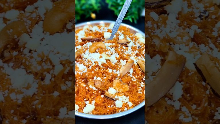 Kimami Sewai Recipe | easy dessert recipes | eid dessert #shorts #sewairecipe #recipe