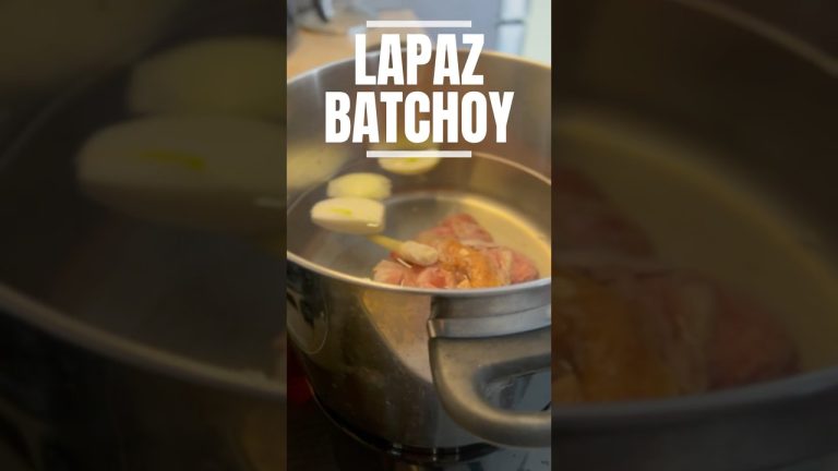 Amazing soup Filipino Lapaz Batchoy JoelNanz style