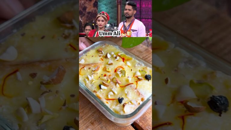 😱😍Saudi Arabian UMM ALI bread pudding🍞🔥Cook with comali 6 recipe #vijaytv #arabianpudding #cwc6