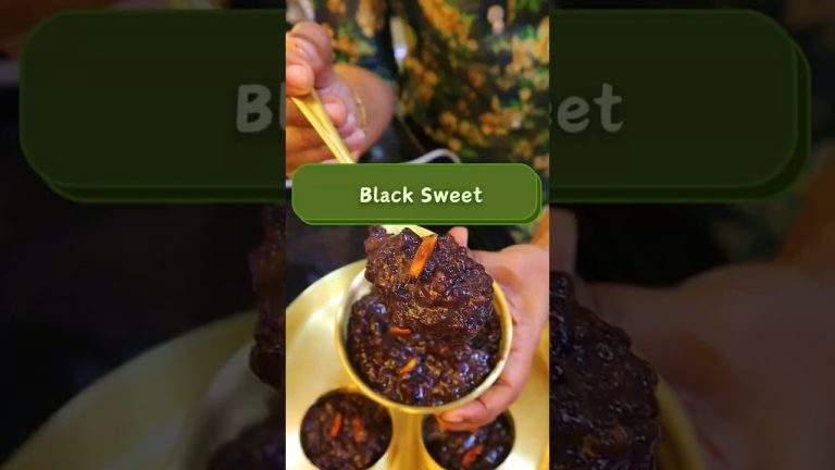 ❣️Black Sweet❣️Complete Recipe👇