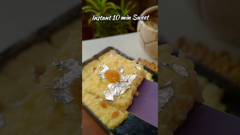 Instant 10 Mins Sweet Recipe For Rakshabandhan #shorts #sweets #sweets #instant