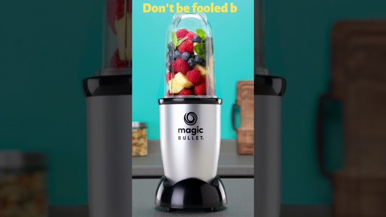 Making Healthy Smoothies with the Magic Bullet Blender