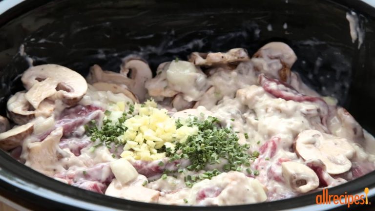 How to Make Slow Cooker Beef Stroganoff | Slow Cooker Recipes | Allrecipes.com