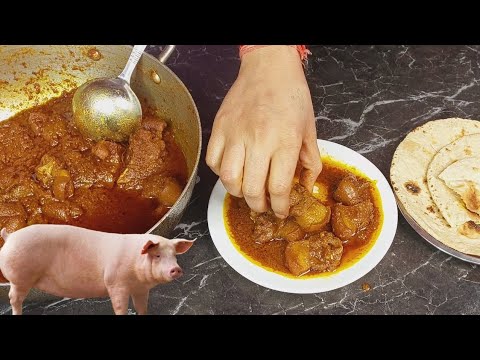 Delhi Style Pork Korma  #food #porkcurry #mukbang #recipe #porkbelly #pork  #spicyporkcurry