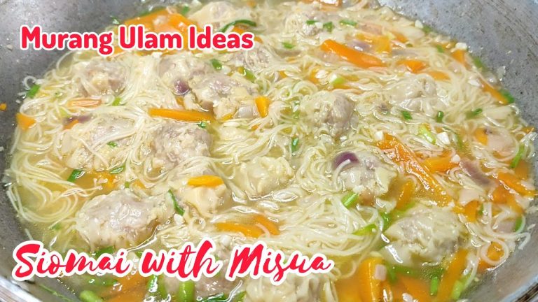Ginisang Pork Siomai With Misua | Filipino Recipe | Easy Lutong Pinoy