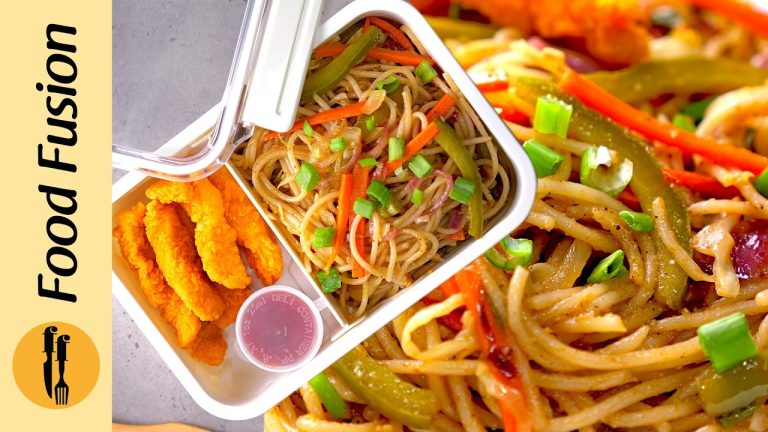 Quick Hakka Noodles – Lunchbox Recipe by Food Fusion