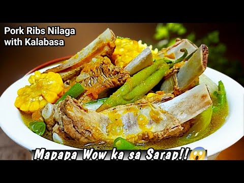 Pork Ribs Nilaga with Kalabasa Recipe! 💯 Mapaparami ang Kain mo!! / Grabe ang Sarap!!!