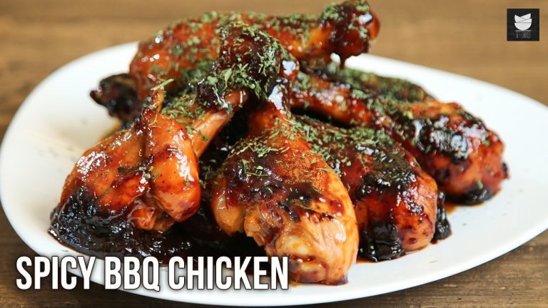 Spicy BBQ Chicken at Home | Juicy & Tasty Chicken Drumstick Recipe | Grilled Barbecue