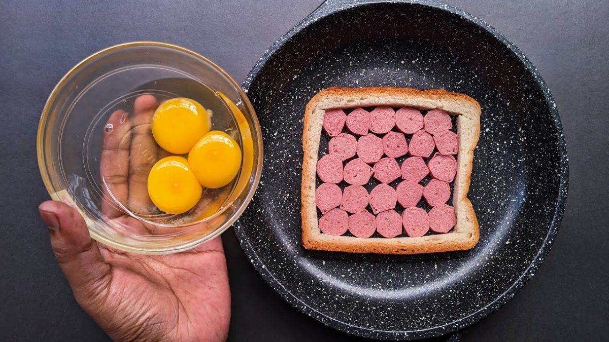Just Add Egg With Bread! It’s So Delicious | Easy Breakfast Recipe |Bread breakfast