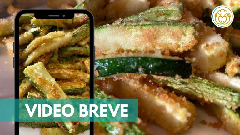 Zucchine CROCCANTI in Stick se NON hai la Friggitrice ad ARIA | VivoGlutenFree