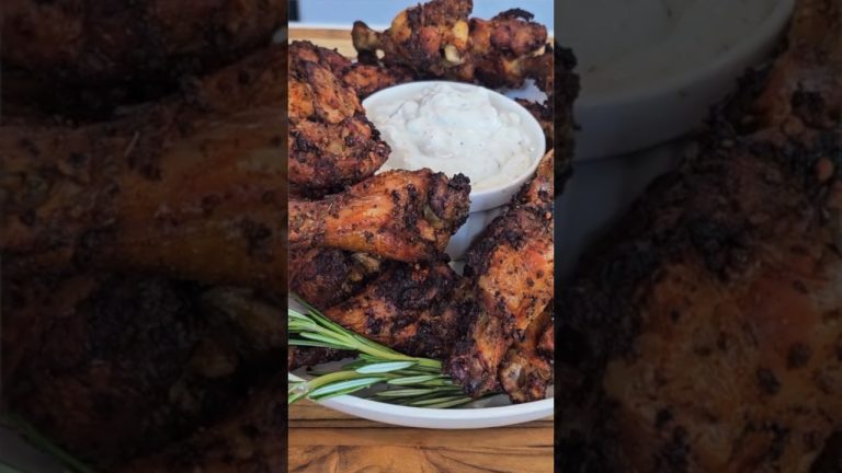 Air Fryer Garlic & Herb Fried Chicken – Crispy & Juicy