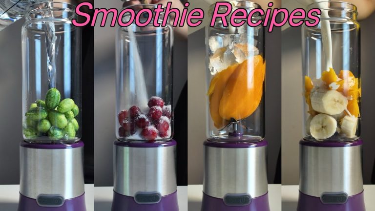Immersion Blender Smoothie Recipes.