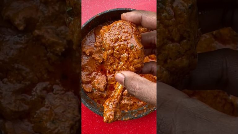 Steam-Sauna🍗Chicken: Recipe in Description #shorts #youtubeshorts #chickencurry #chickencurryrecipe