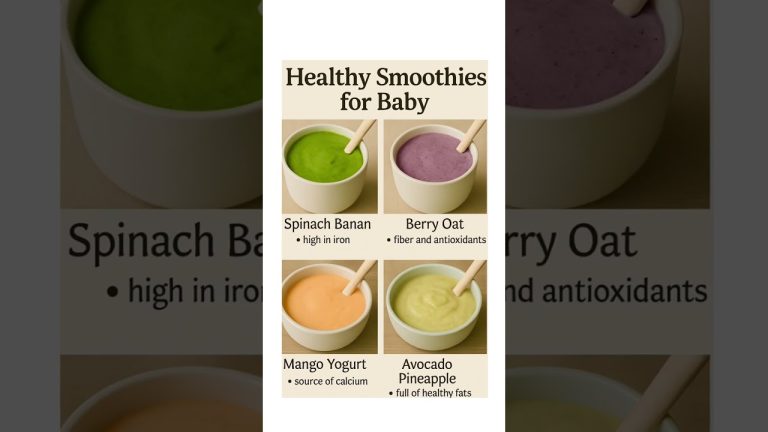 Smoothie recipes for baby #babyfoodrecipes #babyfood #tipsyoutube #smoothie #food #baby #yt #fruits
