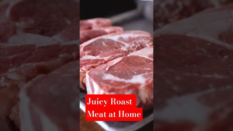 Master The Perfect Juicy Roast Meat At Home #food