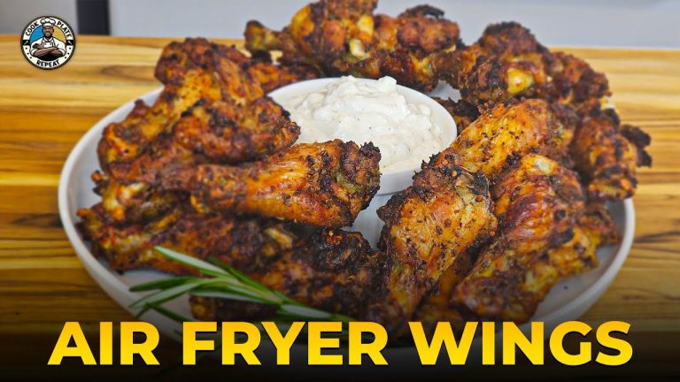 Air Fryer Fried Chicken – Crispy Garlic & Herb Fried Chicken Recipe