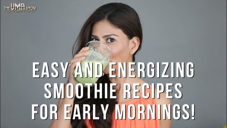 Smoothie Recipes For Glowing Skin And Weight loss | Energize Your Morning
