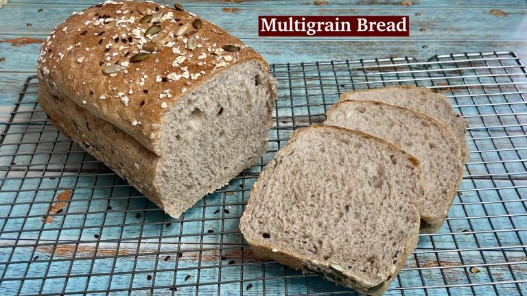 Healthy Homemade Multigrain Bread | Step By Step Multigrain Bread Recipe