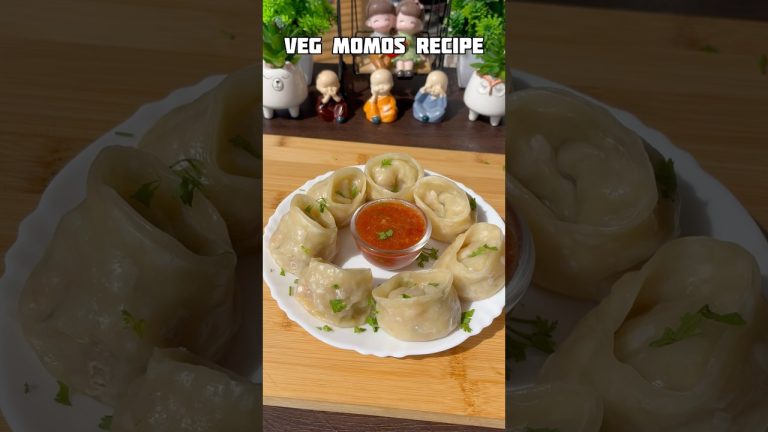 Trending Veg Momo Recipe #shorts #recipe #momos #vegmomos #trending #viral #shortsfeed #shortvideo